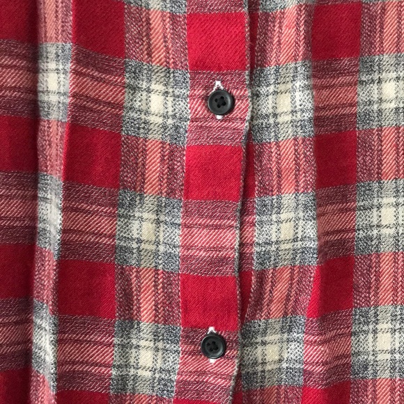 Madewell Flannel Back Button Shirt - Picture 5 of 7